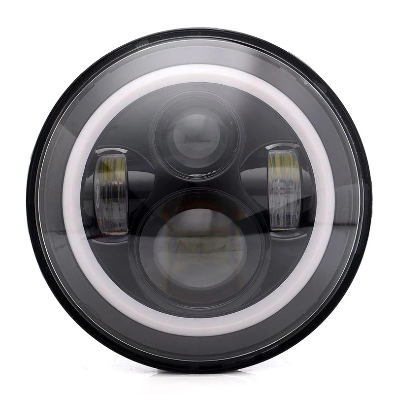 7inch headlight with angel eyes 21800