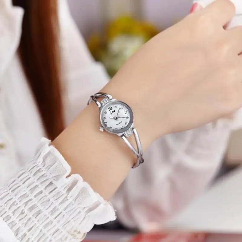 

Waterproof Steel Bracelet Quartz Watches Elegant Women Analog Wristwatch
