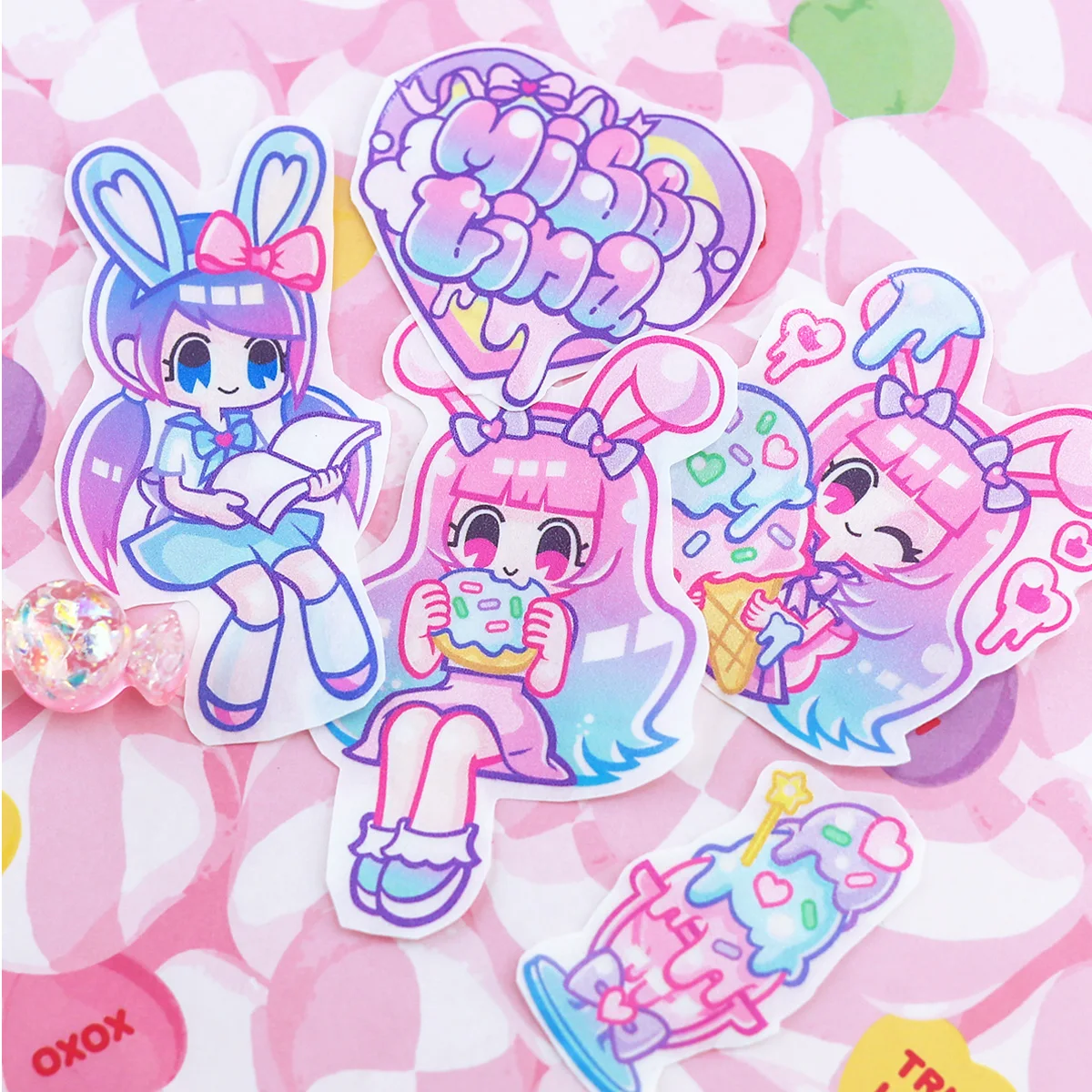 

Special Ink 50mm*5m Daily life of the rabbit sisters cute girl Decoration Washi Tape DIY Planner Diary Scrapbooking Masking Tape