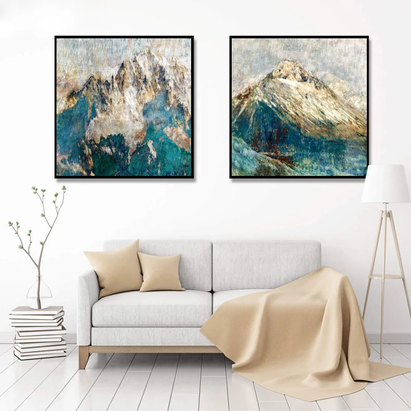 Abstract Oil Painting Posters and Prints Wall Art Canvas Painting