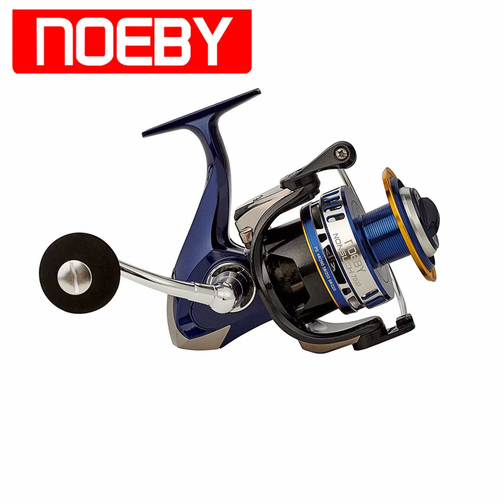 Катушка спиннинга NOEBY nonтакая 6000/7000 4 9: 1/10 + 1 шарикоподшипник/20 кг катушка для ловли