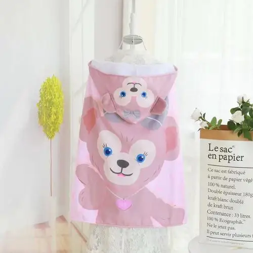 Мультфильм Япония Медведь Даффи stellalou Rabbit ShellieMay печенья собака детское махровое полотенце халат пляжный халат одеяло - Цвет: 2