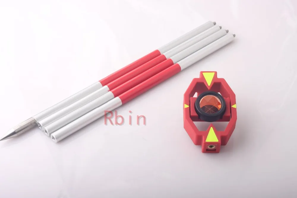 

Mini Prism with 4 Poles For Total stations +17.5