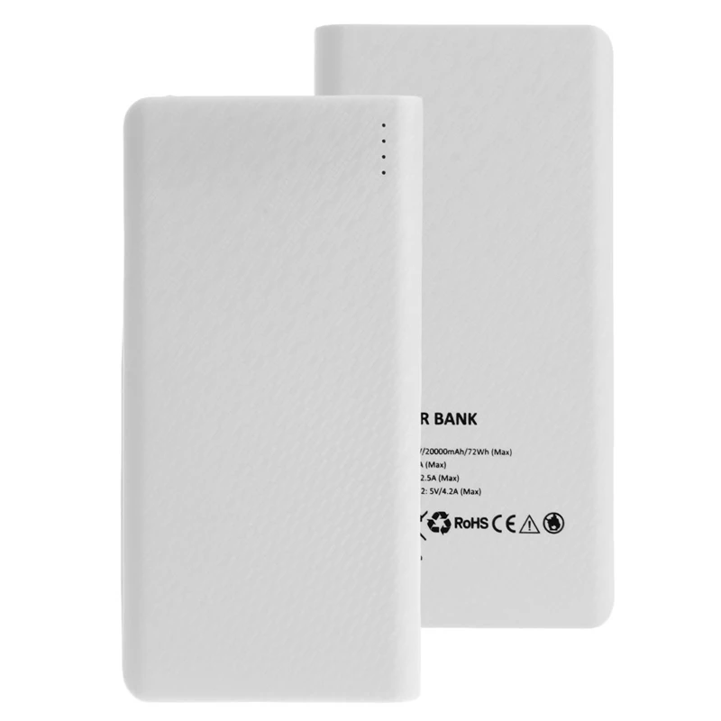 

DIY USB Mobile Power Bank Charger Case Pack 7*18650 Battery Holder For Phone