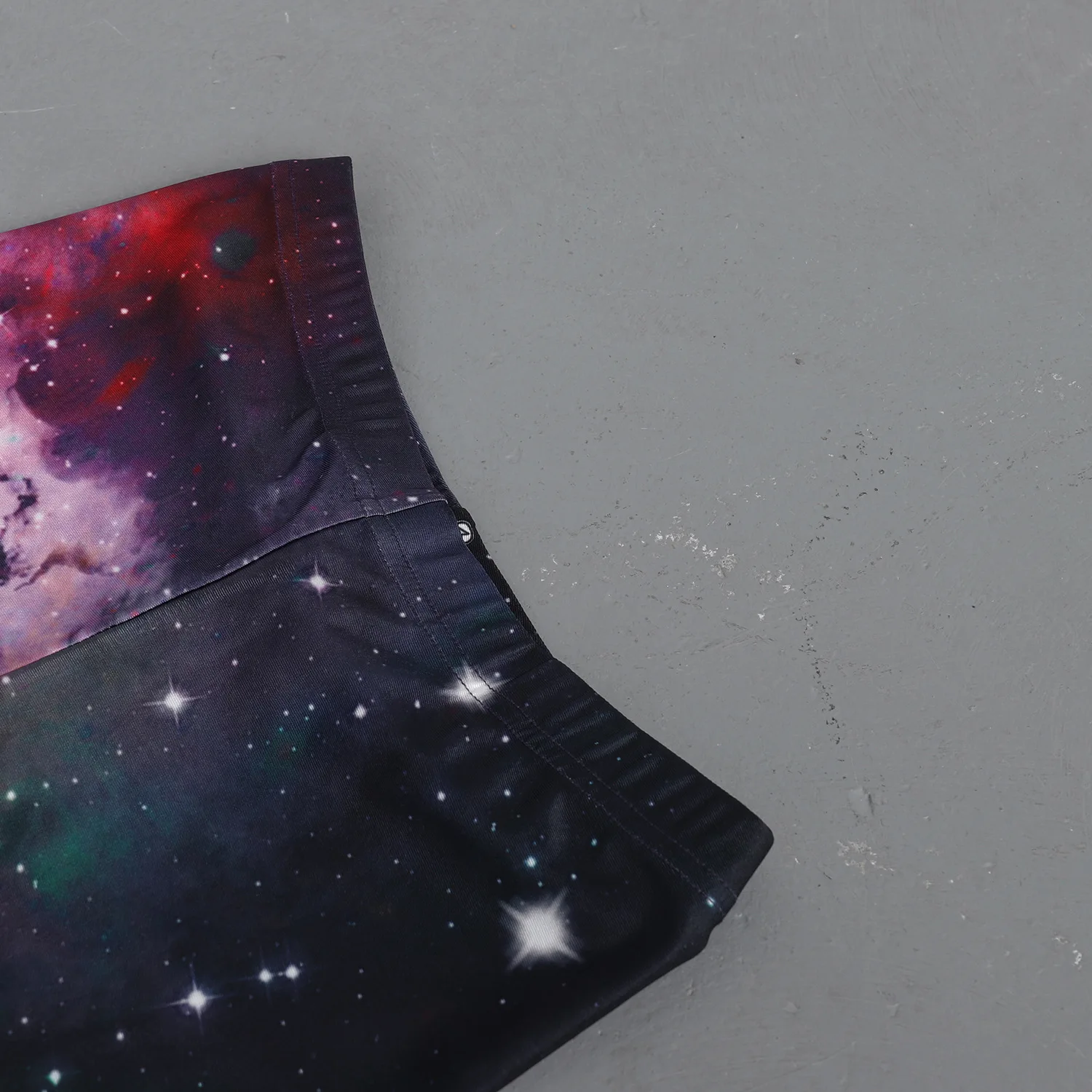 Женские штаны для фитнеса Galaxy черные 3D леггинсы с рисунком неба быстросохнущие