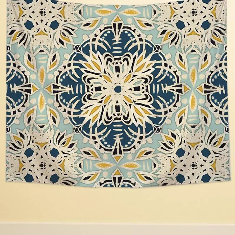 Boho Printed Wall Hanging Mandala Tapestry Blanket Yoga Picnic Mat