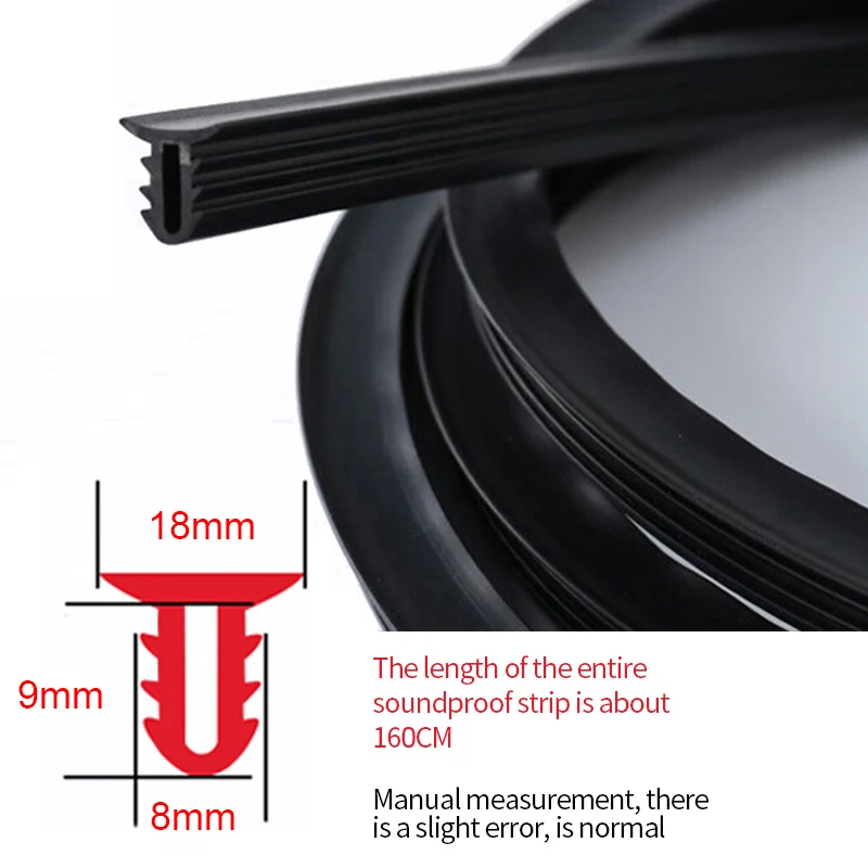 Car Dashboard Sealing Rubber Strip #2