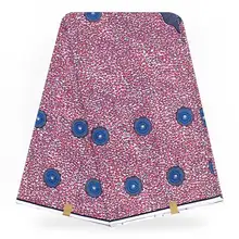 Новое поступление хлопок Африканский воск ткань Анкара ткань Африканский реальный воск принт из вощенной ткани для вечерние платье H180615