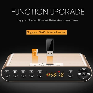 Image 4 - TOPROAD HIFI Bluetooth Speaker Portable Wireless Super Bass Dual Speakers Soundbar with Mic TF FM Radio USB Sound Box