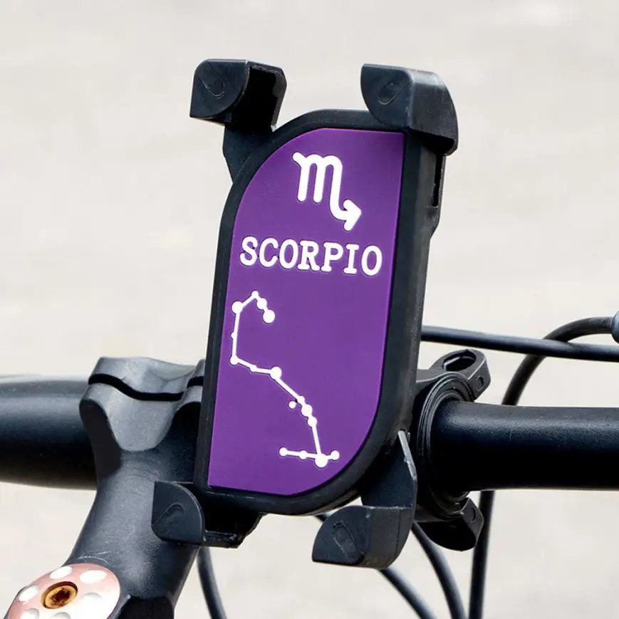 Best New Arrival Universal Motorcycle Constellation Bike Bicycle Phone Handlebar Mount Holder Cycling Useful Equipments Phone Holder 1