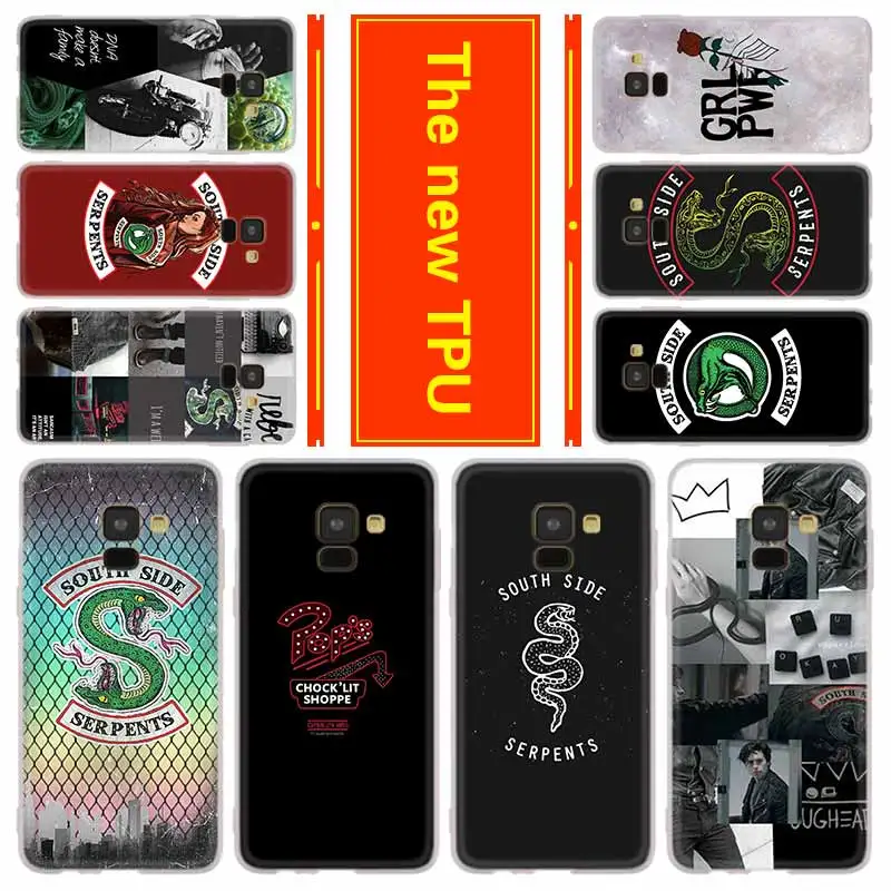 

Phone for Samsung Galaxy J6 J4 Plus J8 J3 J7 2018 J5 J3 j7 2017 2016 j6 Prime Cover Case Riverdale South Side Serpents