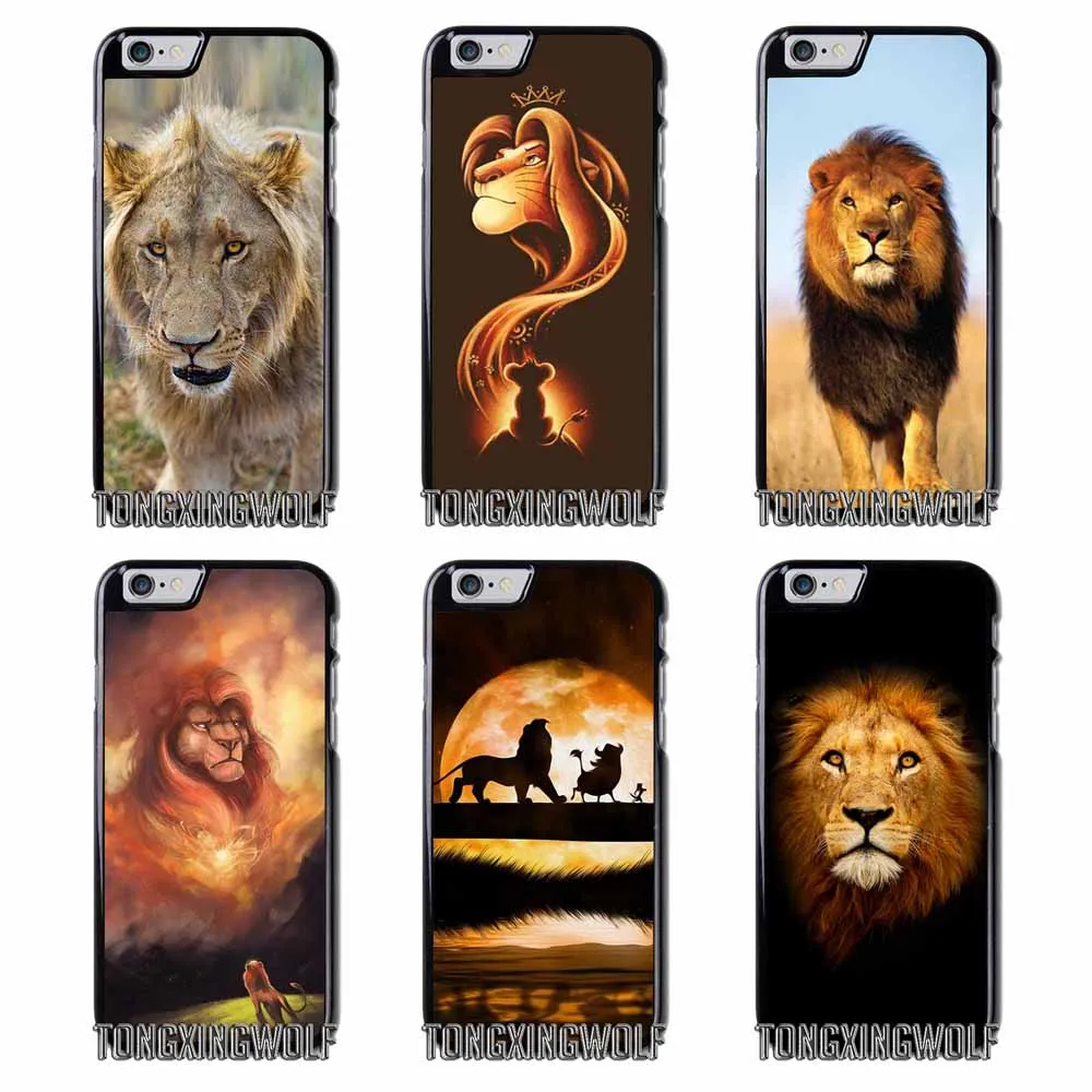 Король Лев чехол для Samsung S4 S5 S6 S7 S8 eege плюс Примечание 2 3 4 5 8 Huawei honor P8 p9 P10 Lite|case for