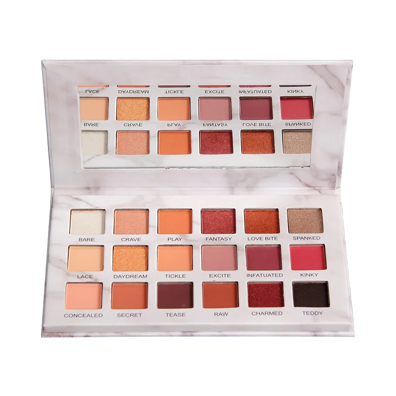 

Marble Eye Shadow Star Earth Color 18 Color Eyeshadow Matte Pearl Light Make Up Pallete