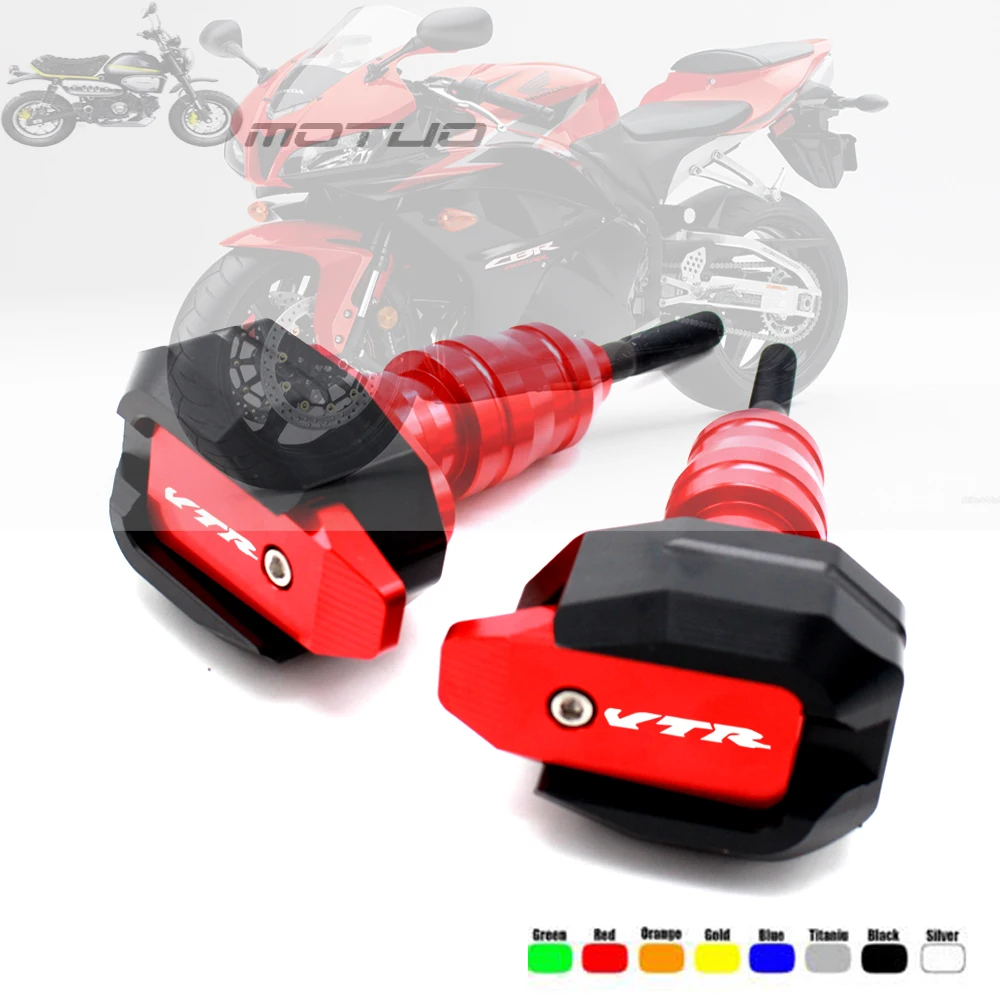 

For HONDA VFR 800 800X 750 1200F 1200X VTR 1000F RVT 1000R falling protection frame slider fairing guard anti crash pad protecto