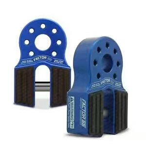 Blue flat Shackle Mount Aluminum Alloy Aluminum Thimble fairlead Shackle Mount Hook connector for Synthetic Rope