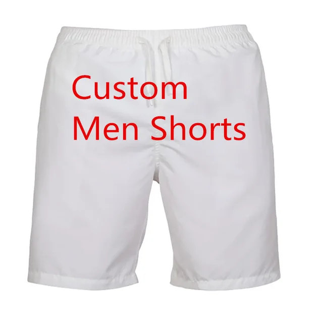 Высокое качество индивидуальные мужские пляжные шорты личности 3D принт Бермуды пляжные шорты для будущих мам детей шорты, короткие брюки дропшиппинг - Цвет: 3 - Men Swim Trunk