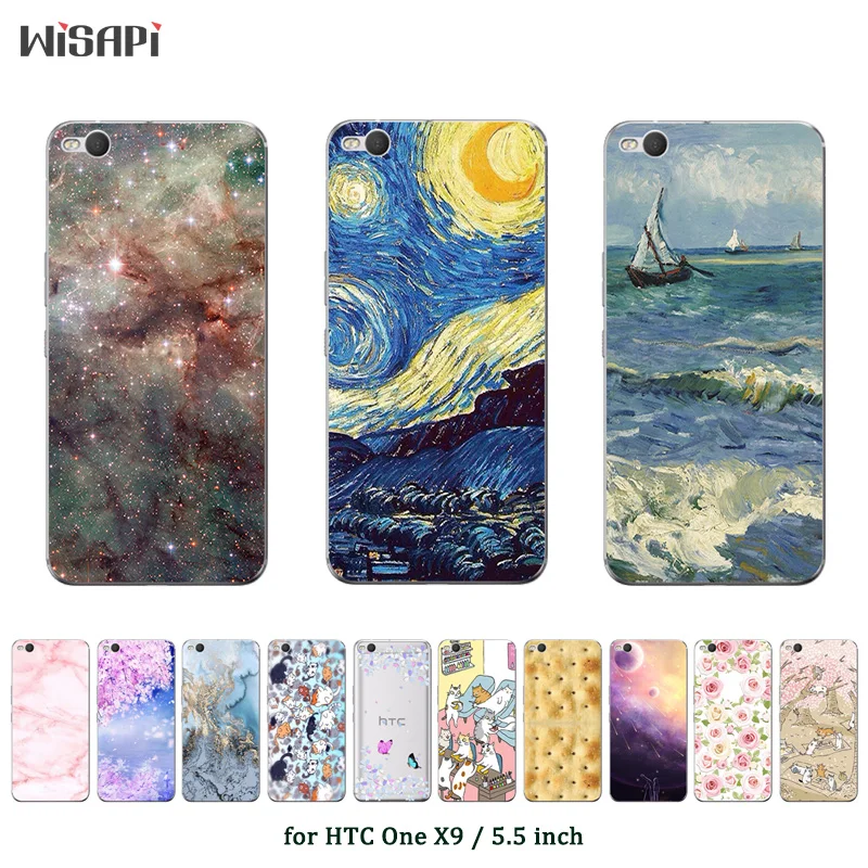 

Phone Case for HTC One X9 Fashion Printed Cases Fashion for HTC One X9 Phone Shell Transparent for HTC X9 Back Cover