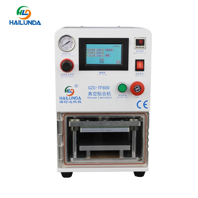  LCD Repair Machine TF600 OCA Laminator Edge Screen Laminating OLED Curved Glass Replace Machine for