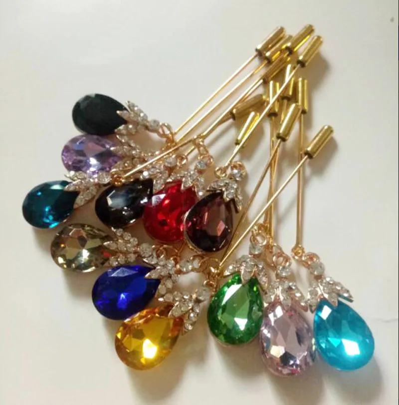 

scarf pin reflective hijab pins 10pc shiny crystal hijab scarf pins muslim khaleeji fix safety 7 colors