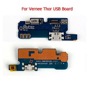 Для Vernee Apollo Lite Thor Mars быстрое зарядное устройство адаптер usb зарядный порт разъем гибкий кабель Кнопка, клавиша питания датчик отпечатков пальцев - Цвет: usb Flex Cable