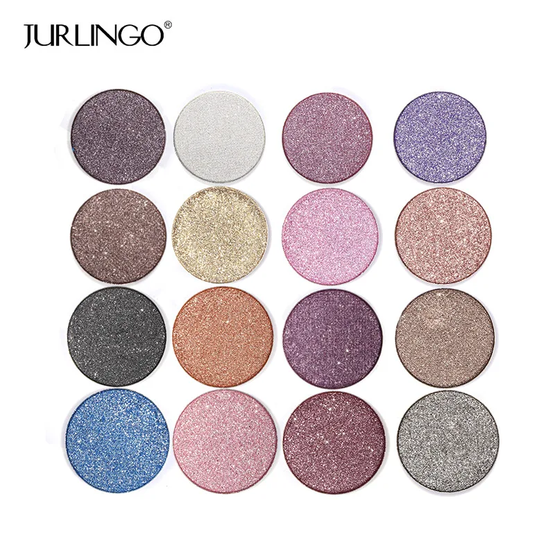 

Shimmer Eye Shadow Palette Make Up Waterproof Professional Diamond Eyeshadow Pigment With Brush Makeup Cosmetics Set By JURLINGO