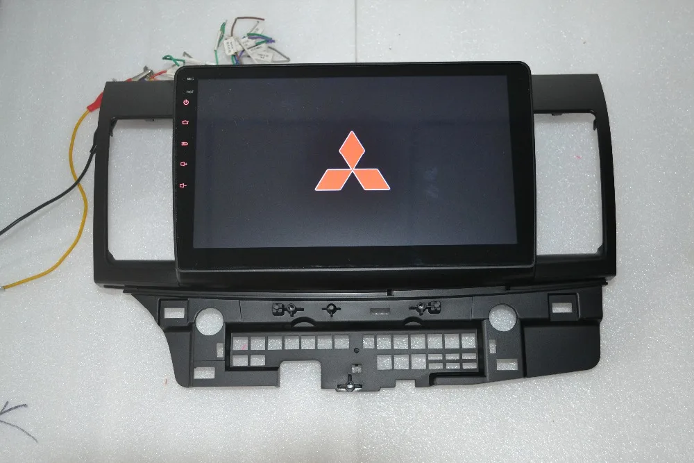 Cheap 10.1inch 1024 x 600 quad core Android 7.0 for MITSUBISHI LANCER ,car deckless gps navigation,radio,3G,Wifi, 6