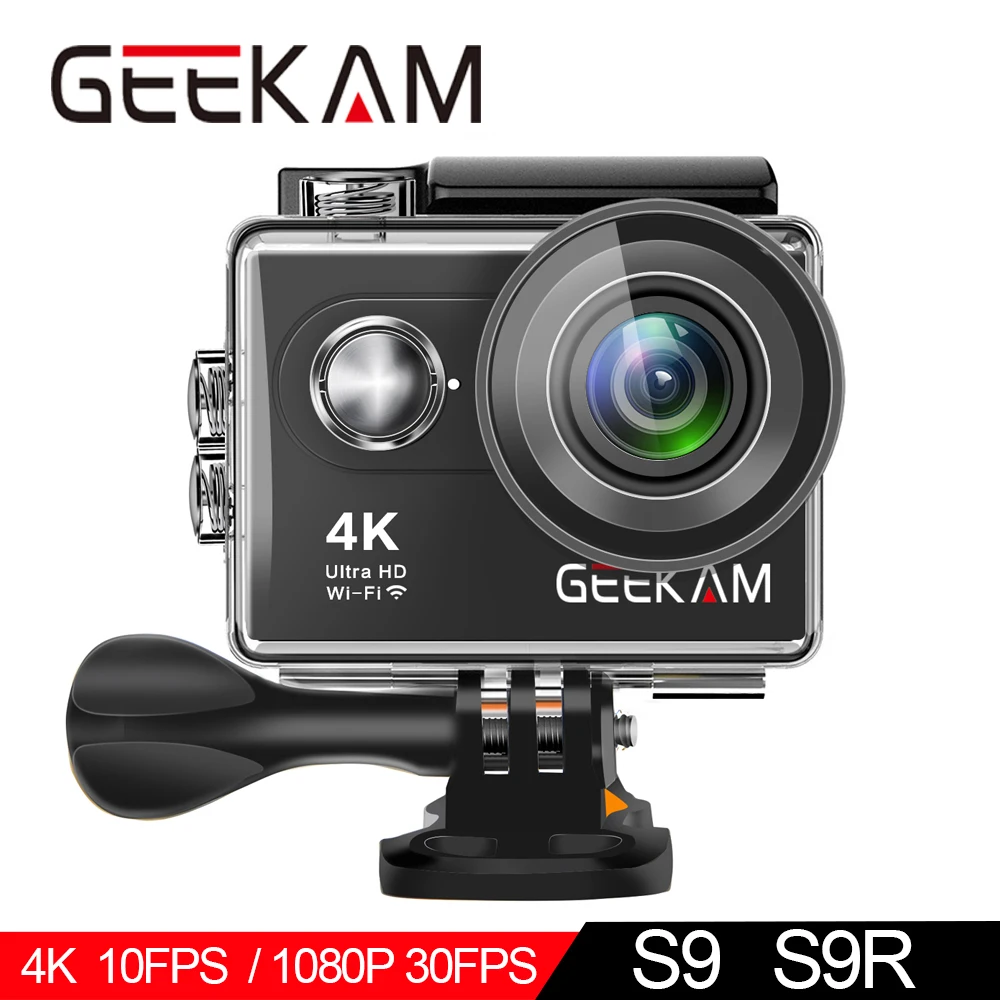 GEEKAM S9R/S9 Action Camera Ultra HD 4K/10fps WiFi 2.0