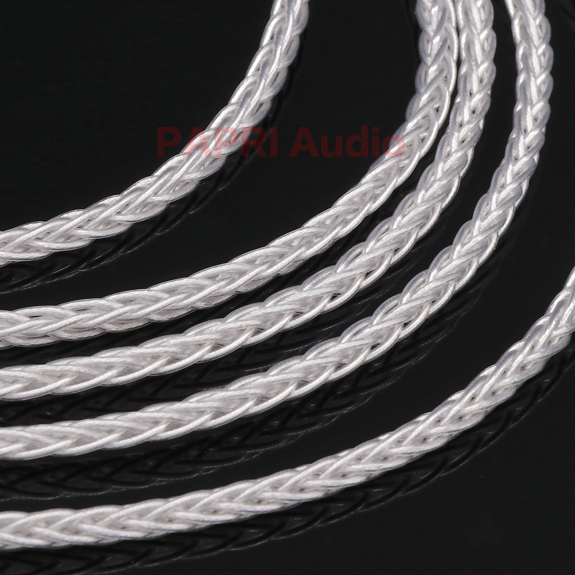 PAPRI DIY PR9401AG Upgrade Signal Line Cable OCC Silver Plated Wire Hifi Audio Line For Amplifer