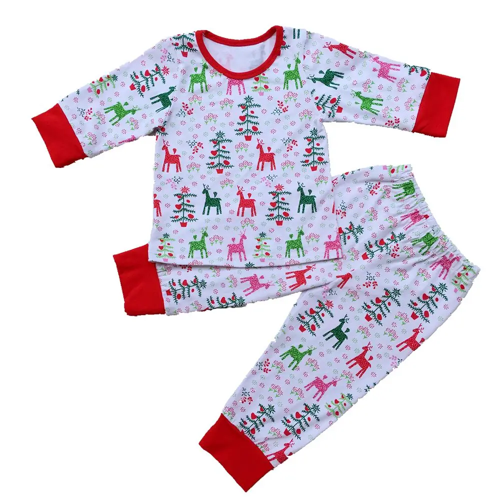 Девочка или мальчик Рождество пижамы, зеленые и белые полосы, красной отделкой пижамы, полосатый наряд, младенческой ползунки Monogramed персонализированные пижамы