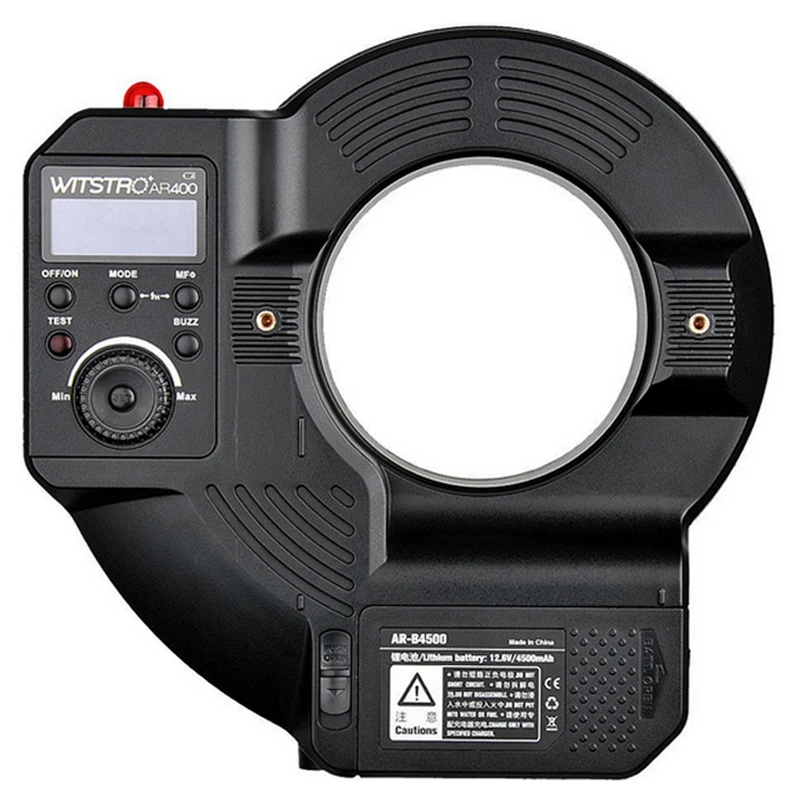 Godox Witstro AR400 400 Вт литий ионный аккумулятор профессиональная макро светодиодная