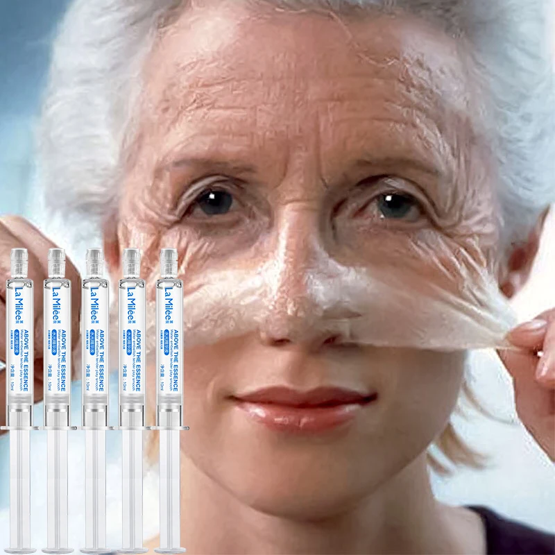 

10ml Hyaluronic Acid Face Serum Liquid Tights Anti-Wrinkle Anti Aging Collagen Face Essence Moisturizing Whitening Skin Care