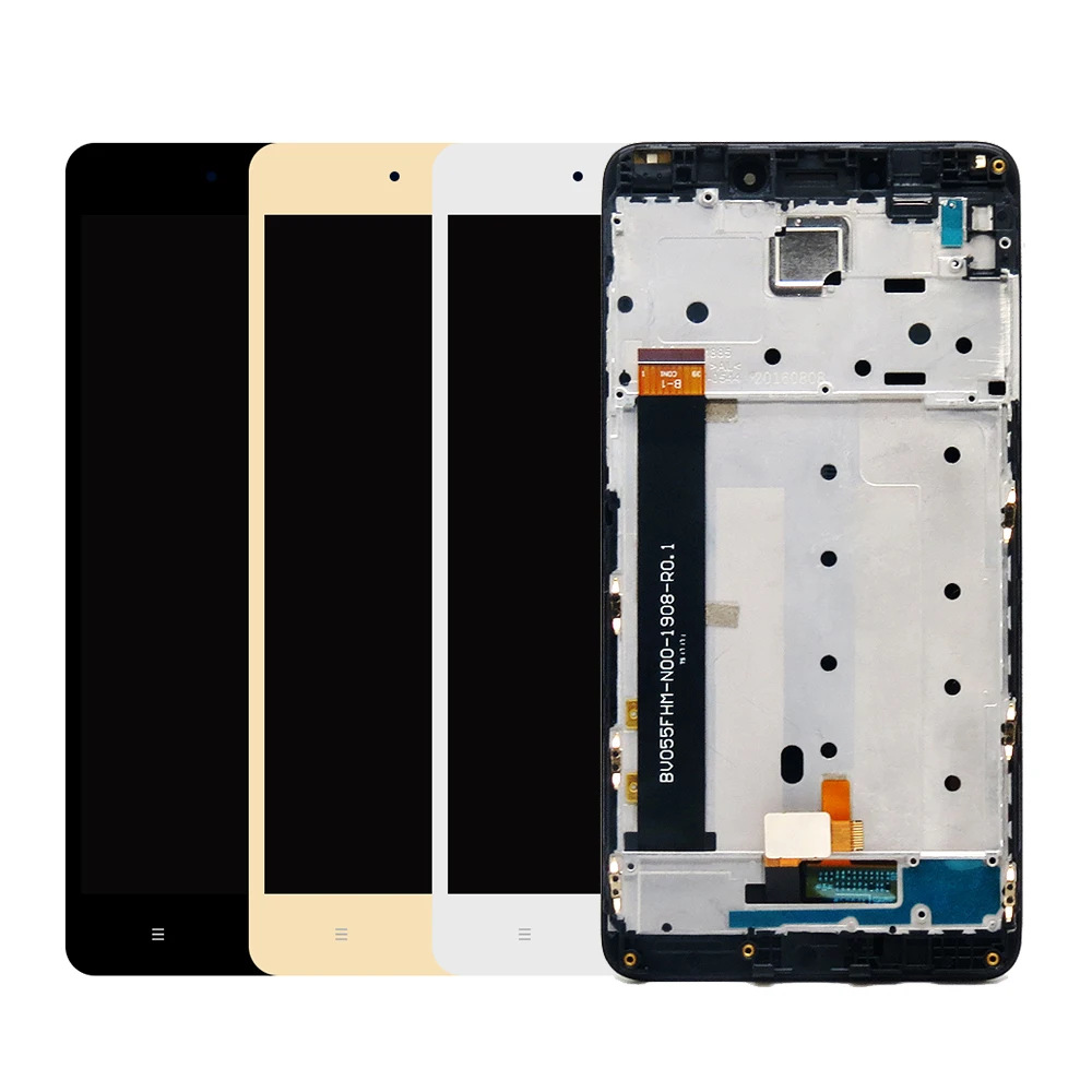 For Xiaomi Redmi Note 4 Prime Pro LCD Display Touch Screen With Frame For Redmi Note 4 Global ...
