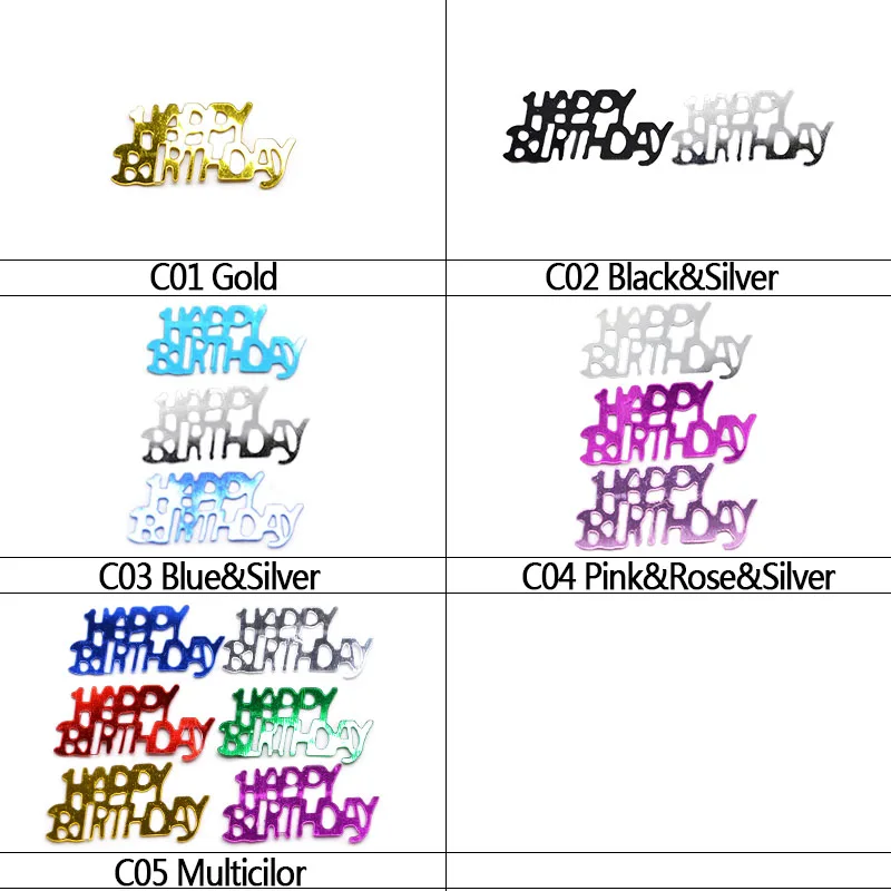 100~200Pcs Table Decoration Party Scatters Acrylic Confetti Colorful Bright Happy Birthday Wedding Party Decorative Supplies 8Z 100~200Pcs Table Decoration Party Scatters Acrylic Confetti Colorful Bright Happy Birthday Wedding Party Decorative Supplies 8Z