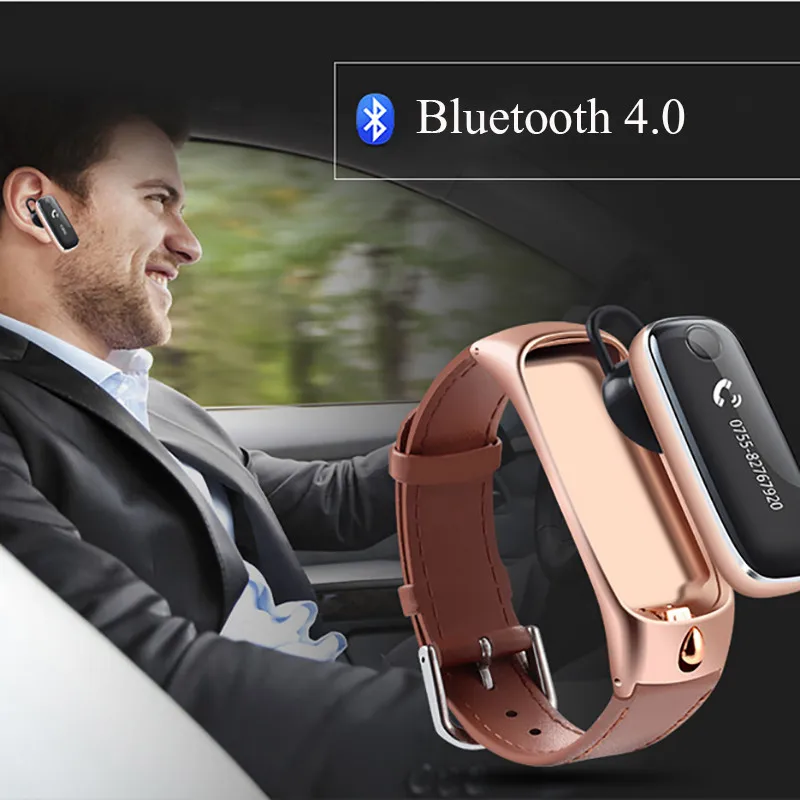 Eiison Smart Talkband Smart Bracelet Fitness Tracker Pedometer Touch Screen with