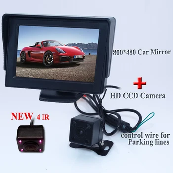 

Desktop type car monitor amd car parking camera bring wide viewing angle universal kit adapt for all kinds of car