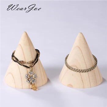 Handcrafted Wood Bracelet Cone Display Jewelry Stand Necklace Chain Jewellery Presentation Holder Bangle Organzier Storage Rack
Handcrafted Wood Bracelet Cone Display Jewelry Stand Necklace Chain Jewellery Presentation Holder Bangle Organzier Storage Rack
