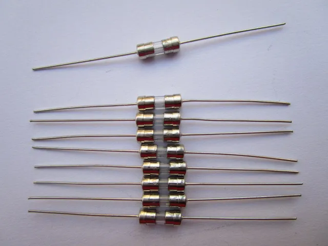 

3.6x10mm F5A Fast Blow Miniature Glass fuses with Fine wire 600 pcs per Lot