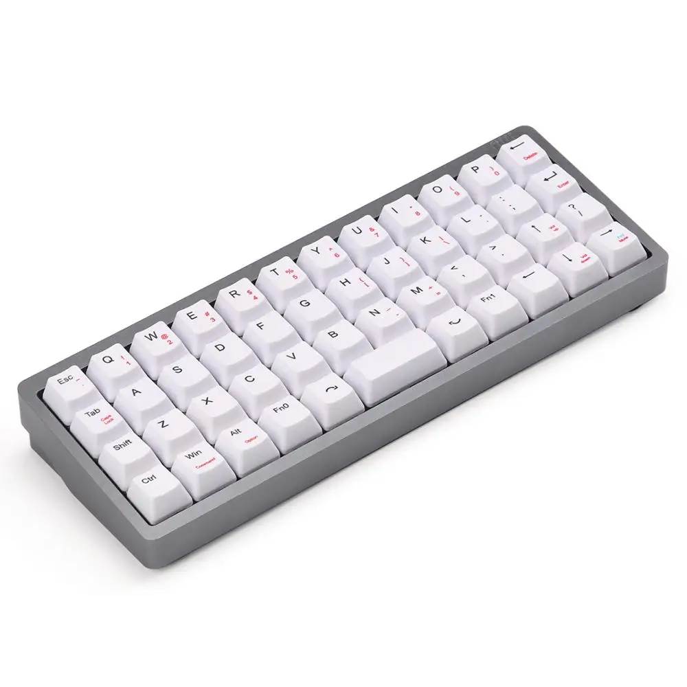 KBDfans NIU 40 Dye-subbed OEM профиль колпачки для 40% макета cherry mx механическая клавиатура