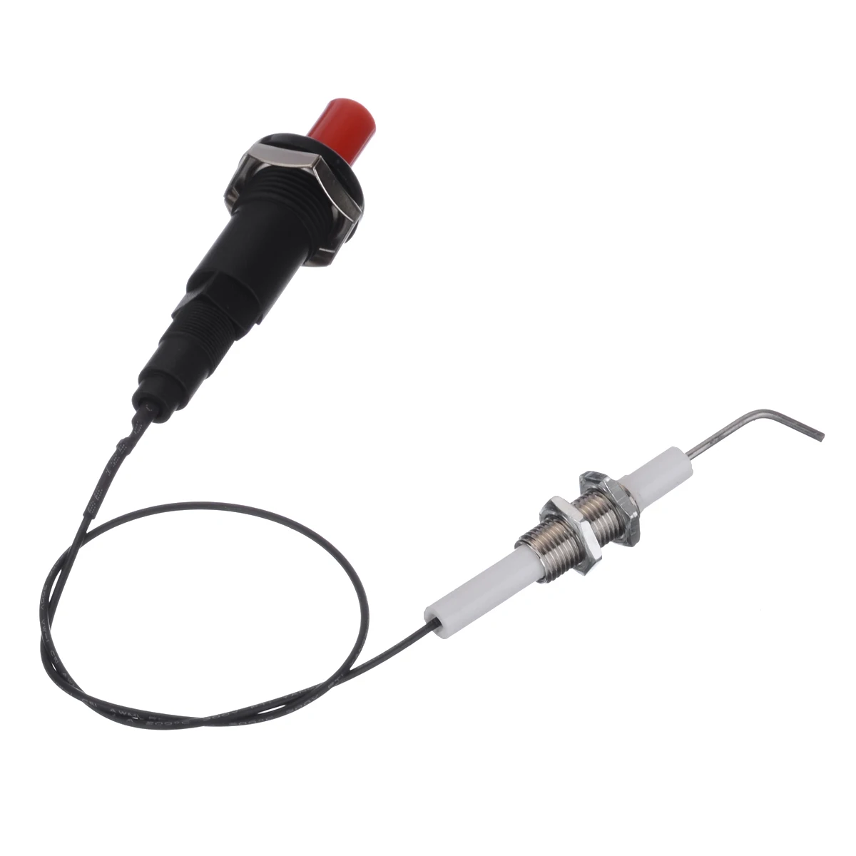 Universal Piezo Spark Ignition Set W/ 30cm Cable Push Button Igniter For Gas BBQ Home Appliance Accessories