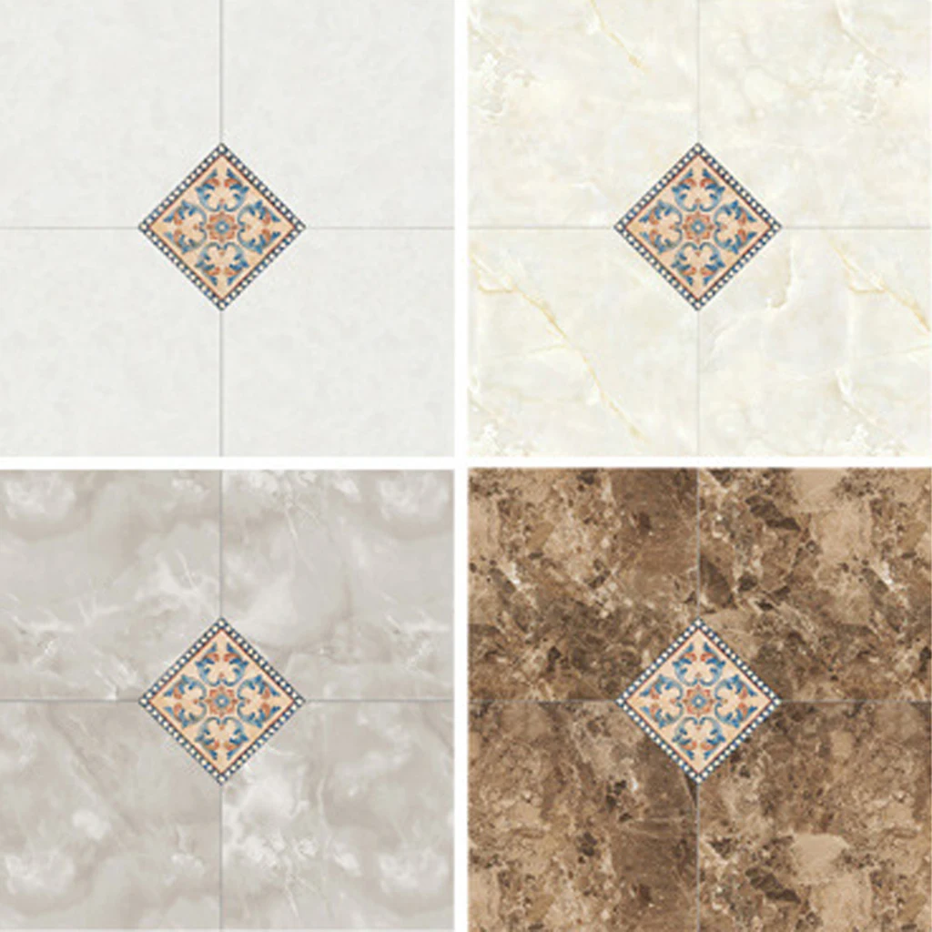 20Pcs Peel and Stick Wall Tile Sticker Decorative Bathroom Kitchen Living Room Transfers Transform 8x8cm