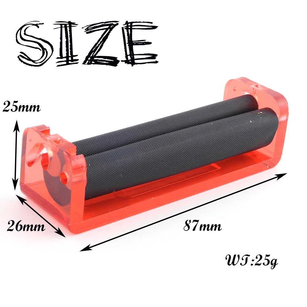 JIJU Plastic Rolling Machine Transparent Tobacco Roller Cigarette