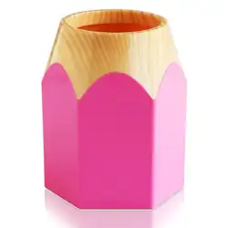 Креативная ваза для ручек карандашный горшок подставка для карандашей канцелярские принадлежности пластиковый настольный органайзер