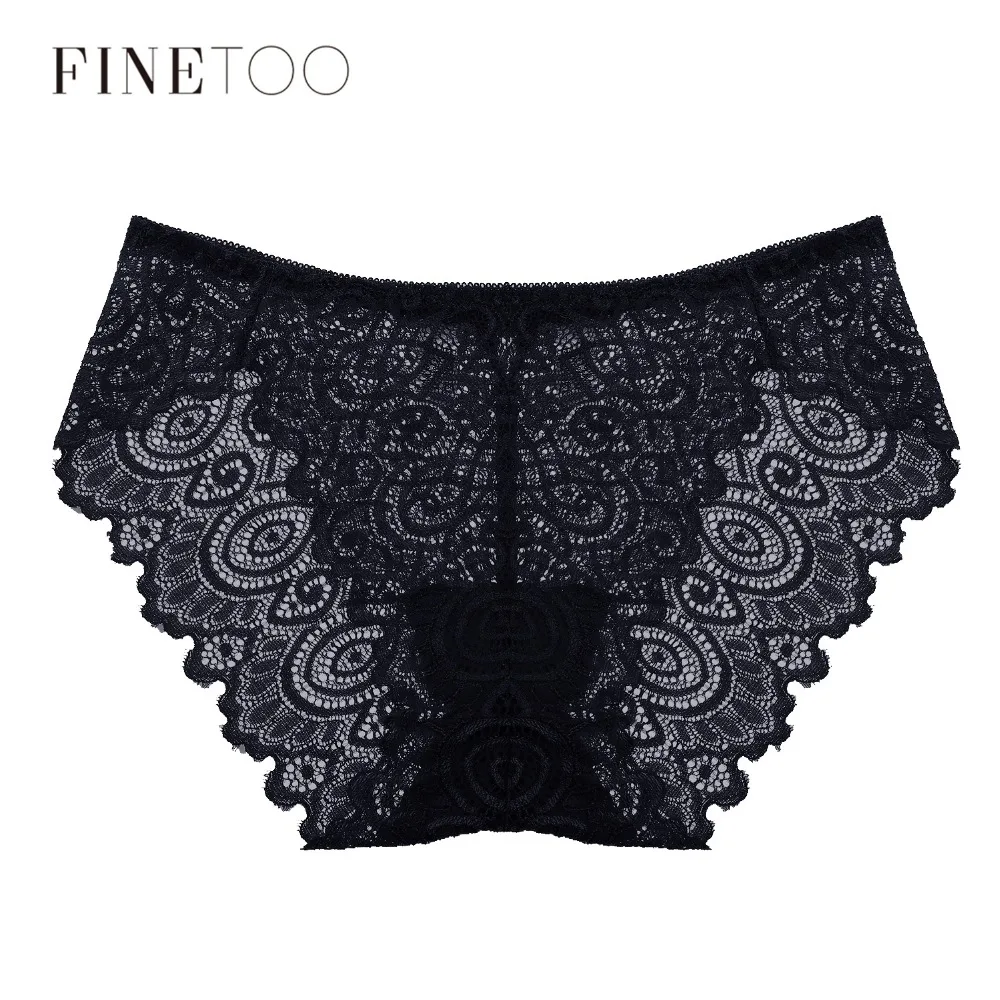 Women Sexy Lace Panties Fashion Transparent Floral Cotton Female Panty Soft Briefs Ladies Underwear Hollow Lingerie Dropshipping