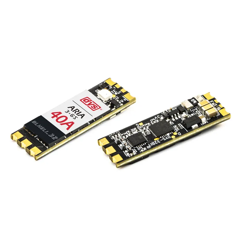 DYS ARIA 40A 3-6S BLHeli_32 Dshot1200 встроенный измеритель тока ESC для радиоуправляемого дрона FPV гоночный мульти ротор запасные части Аксессуары