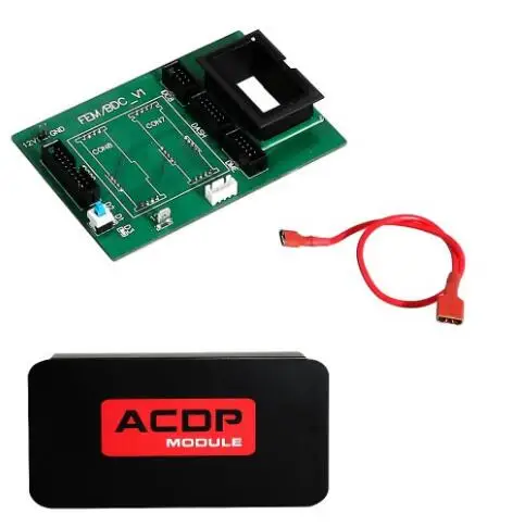 Yanhua Mini ACDP Module2 для BMW FEM/BDC поддержка чип-ключ программирования, сброс одометра, восстановление модуля, резервное копирование данных