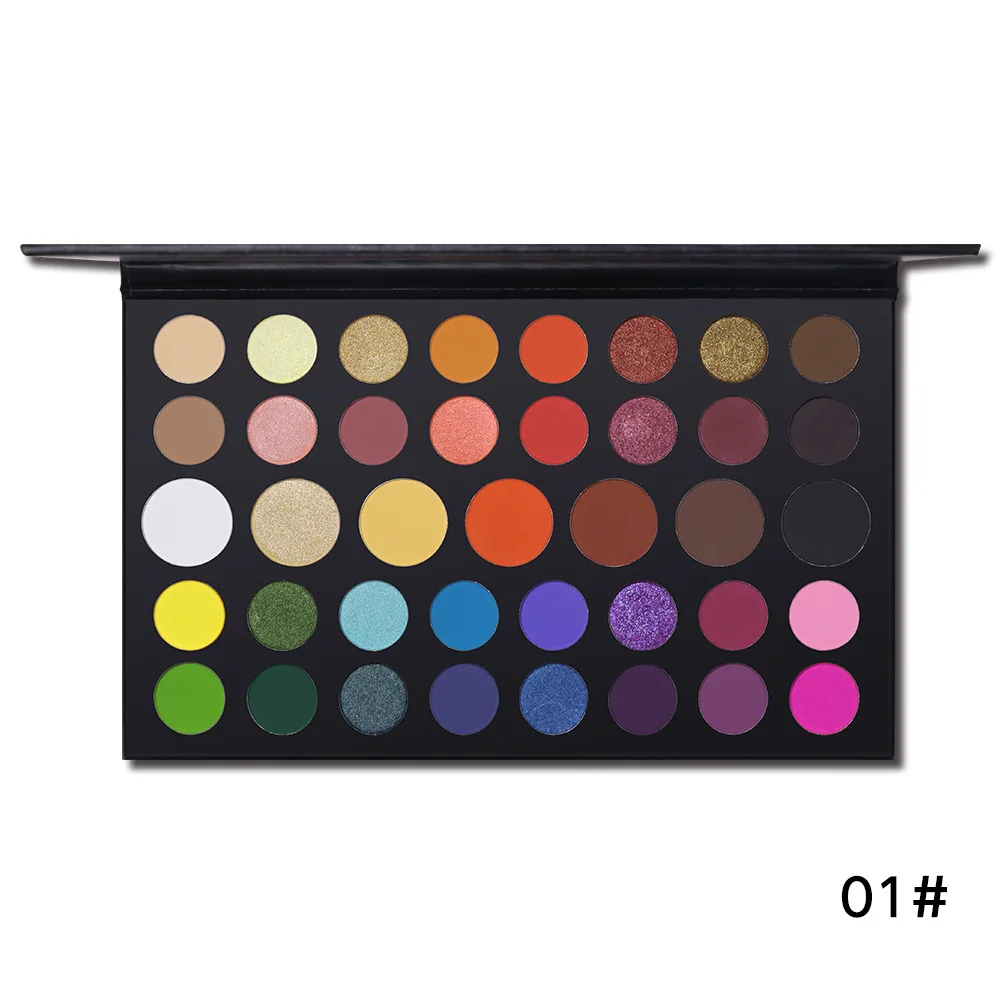 Cor Dos Olhos de alta pigmentação Facial Makeup Palette Eyeshadow