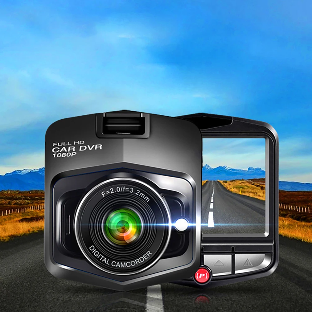 

Car DVR LCD Camera Video Dash Cam 2.4 Inch 1080P HD Automobile Recorder With Intelligent Quad Core Car Recorder Dvrs Dash Cam