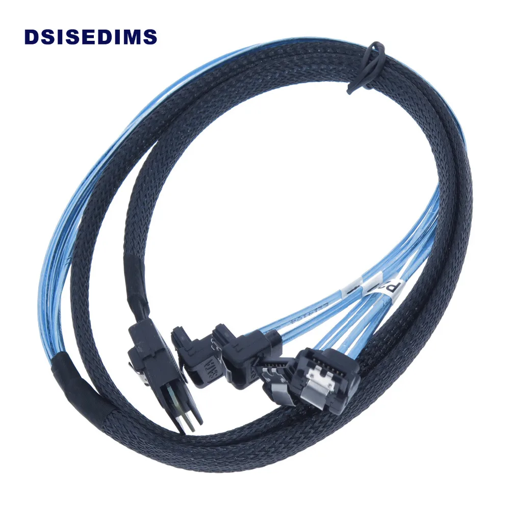 SFF8087 to 4×Right Angle SATA-4