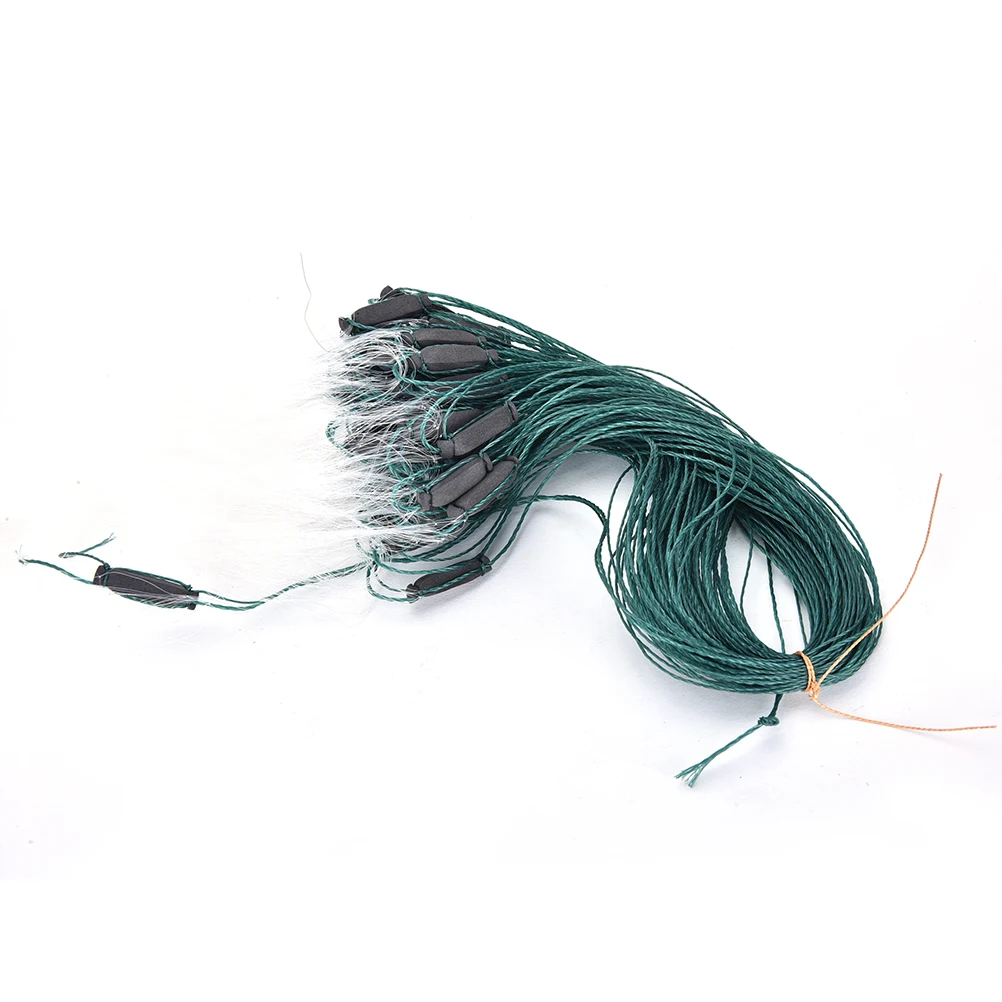 1pc Hot Sale 3 Layers Monofilament Gill Fishing Net With Float
