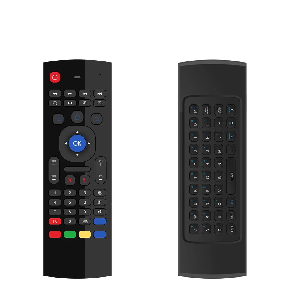 

MX3 2.4G Smart Remote Control Wireless Air Mouse Keyboard RF Gyro Sensor Smart Remote Control for X96 H96 Android TV Box Fans